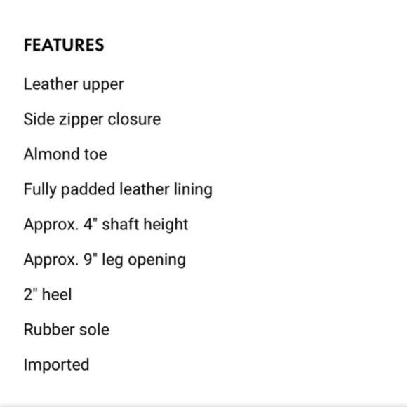 COLE HAAN HAIDYN black leather booties ankle boots 6 WORN ONCE - Picture 13 of 13